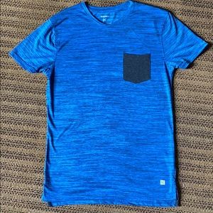 Buckle Departwest heather blue/grey shirt